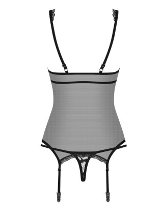 Gorset damski 856-COR-1  Obsessive gorset i stringi