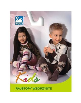 Rajstopy Gatta / Wola Kiddy ze wzorem 92-122