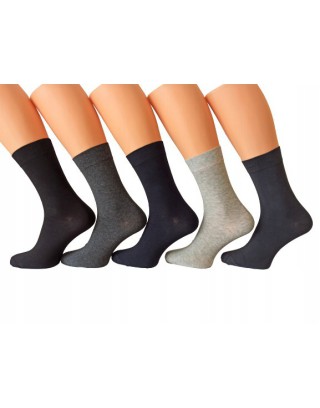 Skarpety bawełniane męskie klasyczyne(pięć par)