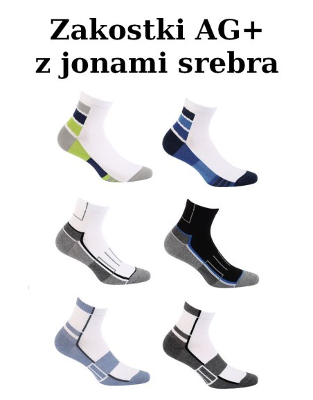 Skarpetki męskie Wola - AG+ / ZAKOSTKI
