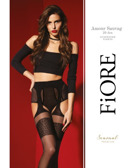 Rajstopy imitacja pończoch...