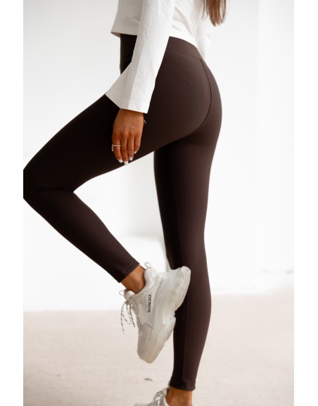 Spodnie Legginsy w prążek...