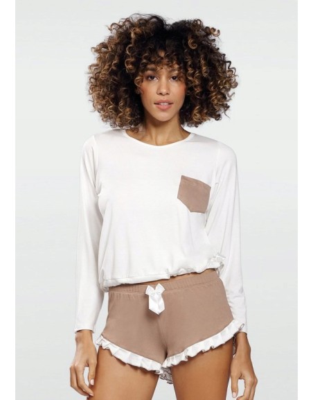 Komplet wiskoza koszulka...