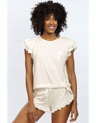 Komplet wiskoza koszulka...