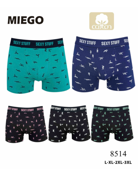 Bokserki męskie bawełniane...