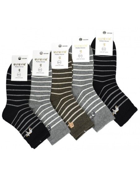 Skarpety bawełniane w kotki...